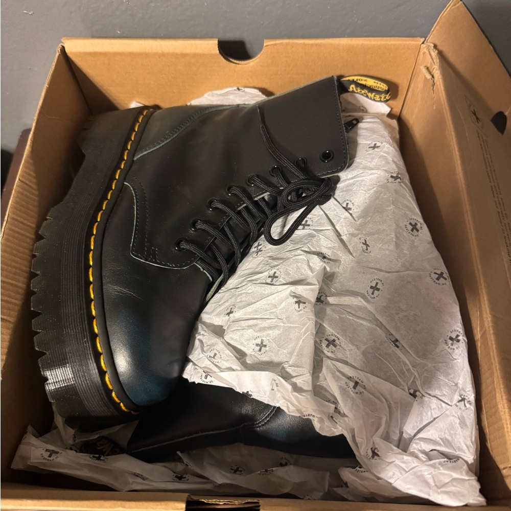 Dr. Martens Jadon vintage blue Boots